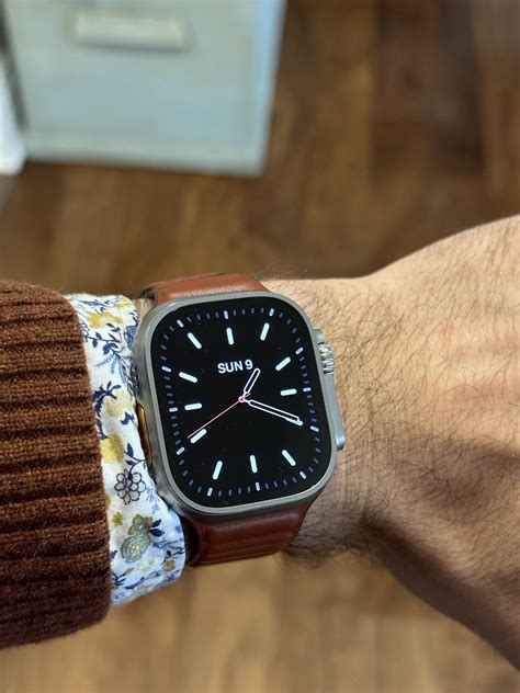 apple watch ultra leather link